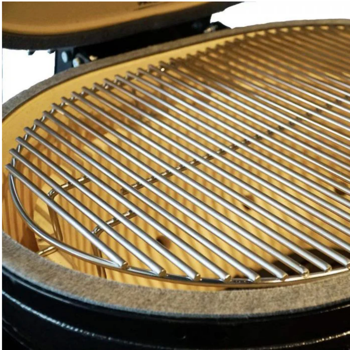 Primo CXLHJ Jack Daniel's Edition Extra Large Oval Ceramic Charcoal Kamado Grill on Cart