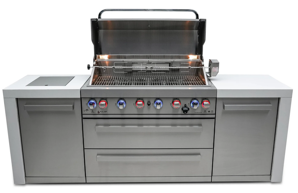 Mont Alpi 805 Deluxe Island  6-Burner Grill MAi805-D