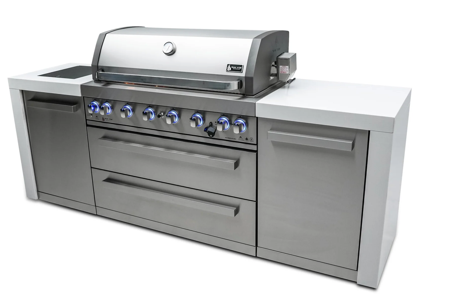 Mont Alpi 805 Deluxe Island  6-Burner Grill MAi805-D