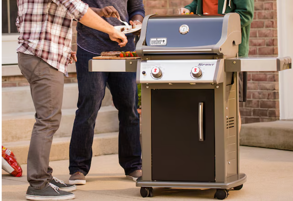 Weber Spirit E-210 Black 2-Burner Liquid Propane Gas Grill
