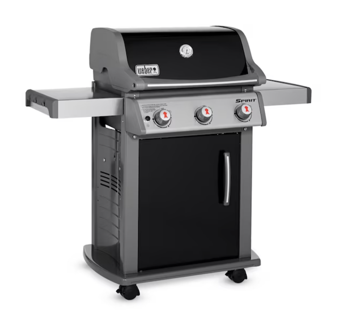 Weber Spirit E-310 Black 3-Burner Liquid Propane Gas Grill