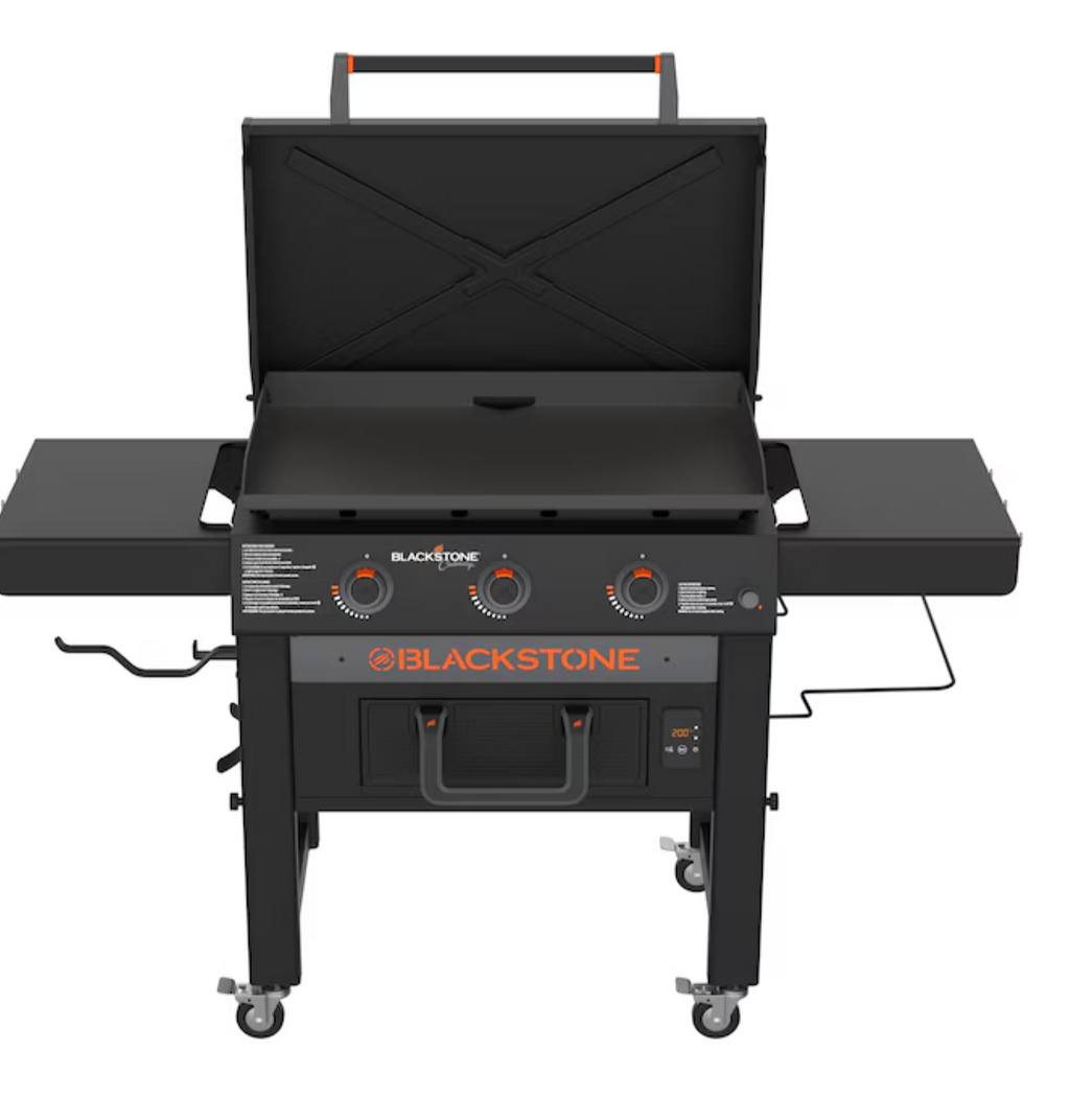Blackstone Culinary 30" Griddle with XL Air Fryer 3-Burner Liquid Propane Flat Top Grill