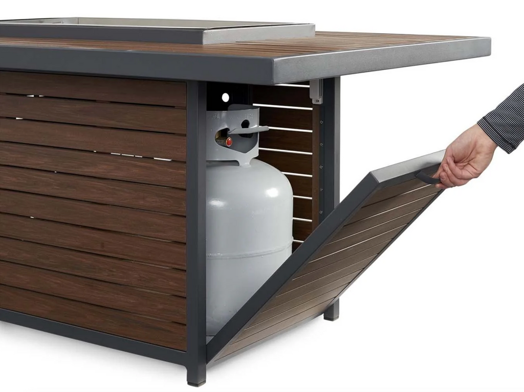 The Outdoor GreatRoom Company KW-1224-19-K Kenwood Gas Fire Pit Table